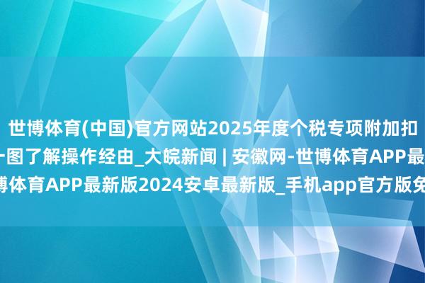 世博体育(中国)官方网站2025年度个税专项附加扣除信息阐发行将适度 一图了解操作经由_大皖新闻 | 安徽网-世博体育APP最新版2024安卓最新版_手机app官方版免费安装下载